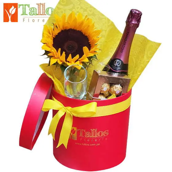 girasol y Riccadonna para regalo especial delivery de flores en Lima